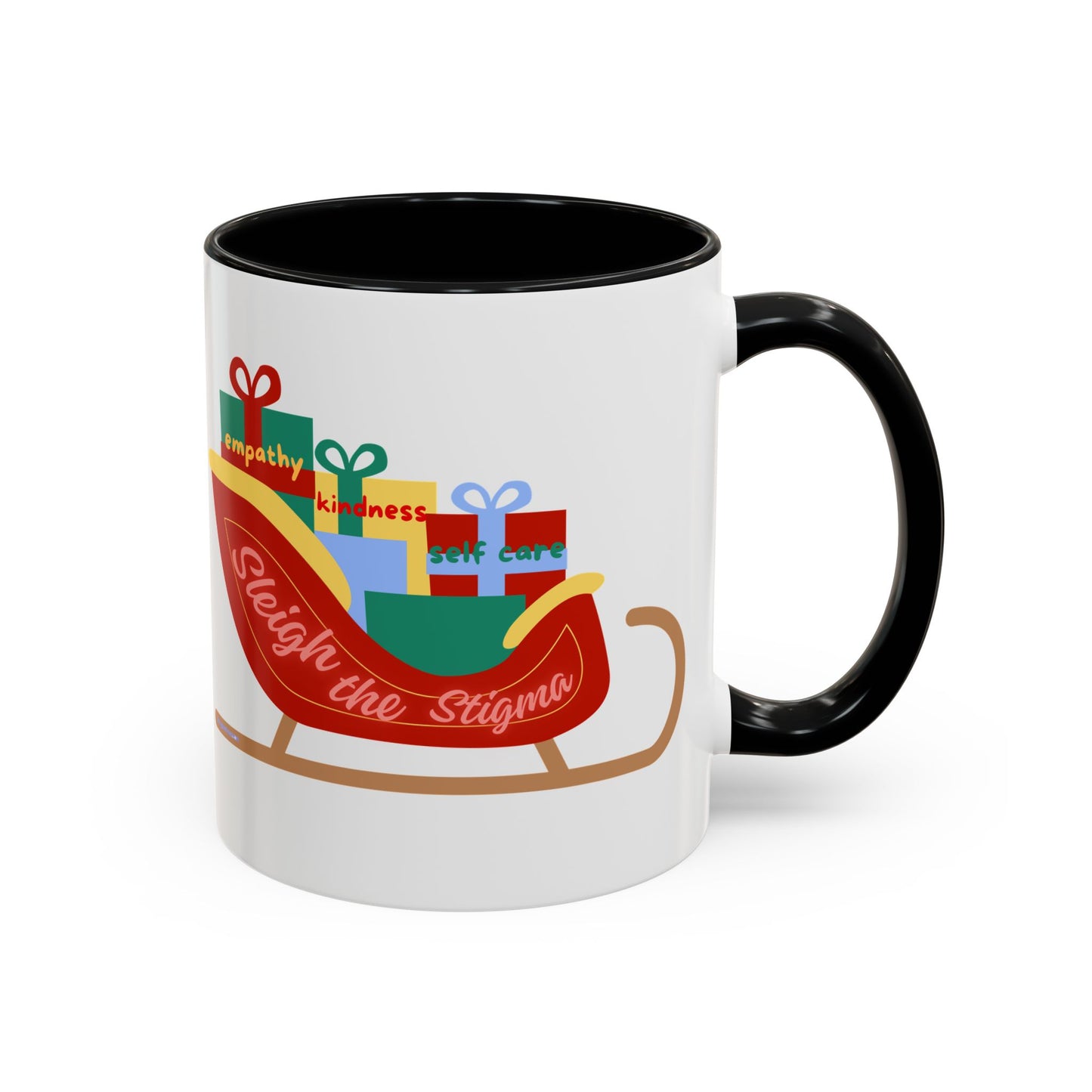 Sleigh the [mental health] Stigma Mug