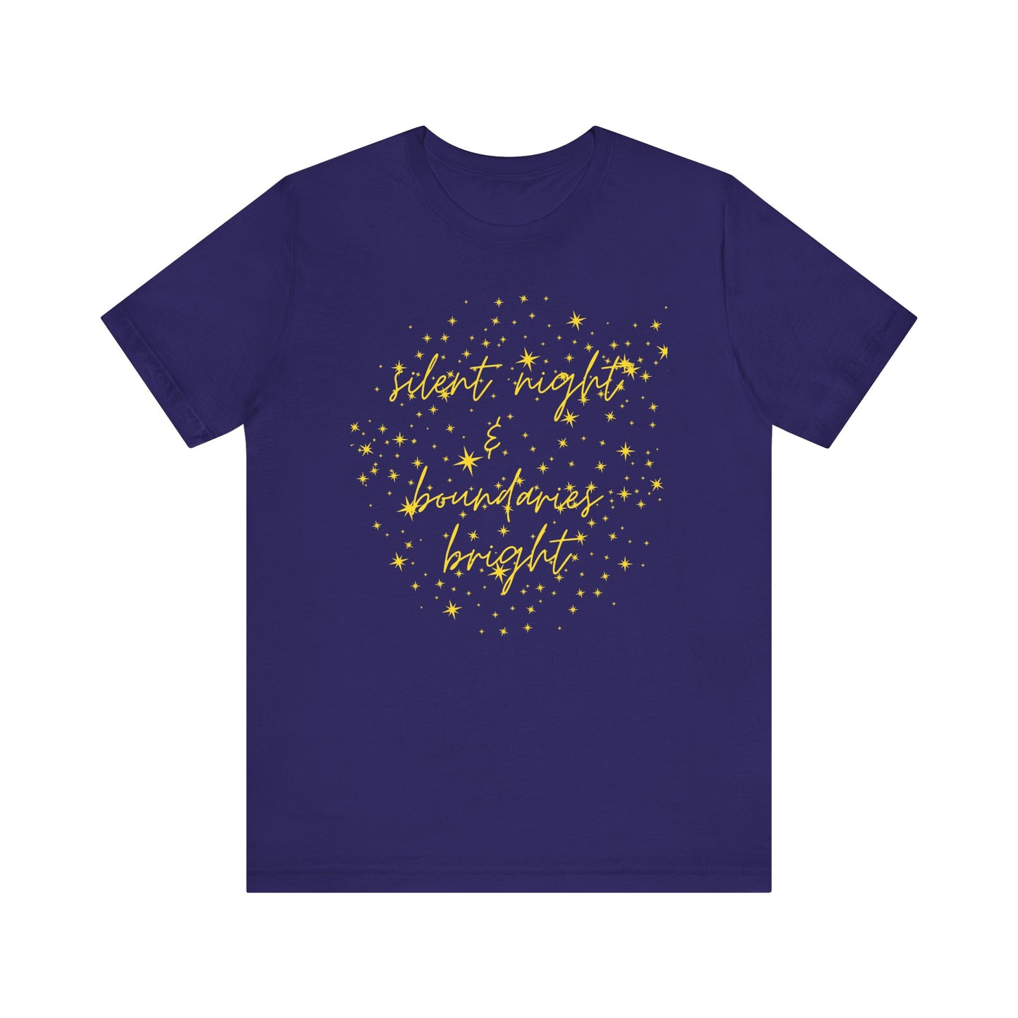 Silent Night and Boundaries Bright Tee