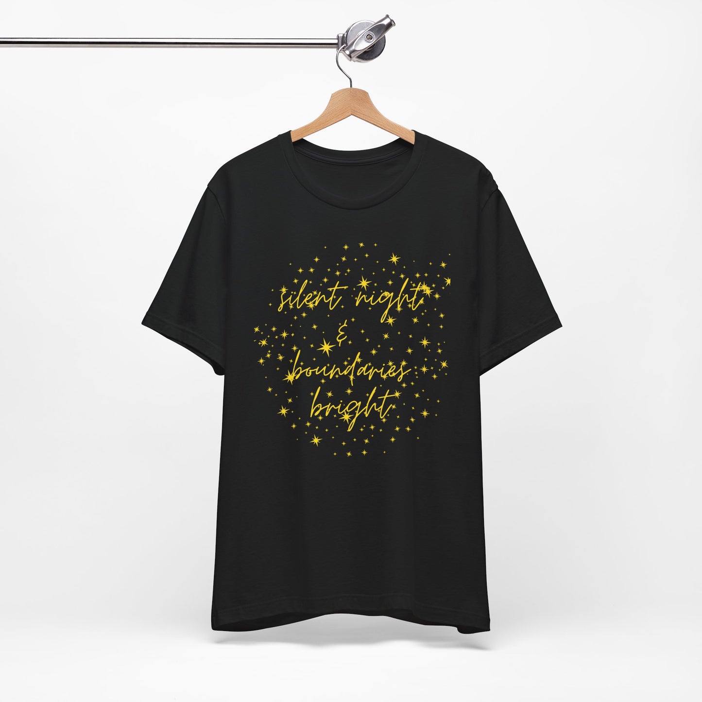 Silent Night and Boundaries Bright Tee