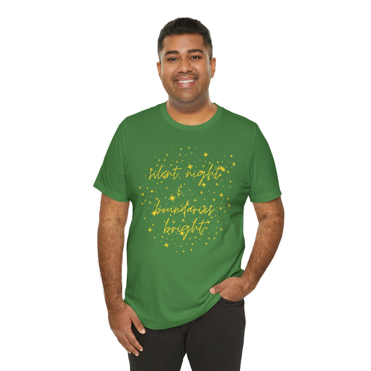 Silent Night and Boundaries Bright Tee